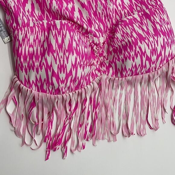 NWOT Collections by Catalina Fringe Tankini Top MEDIUM - Picture 7 of 13